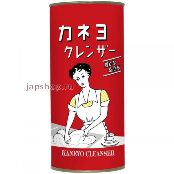 Для ванной, 110059 Kaneyo Akamaru Cleanser Универсальный чистящий порошок, 400 гр