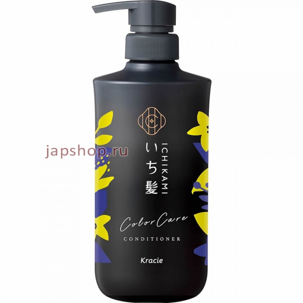 Кондиционеры, 722461 Ichikami Color Care Base Conditioner Восстанавливающий кондиционер для ухода за окрашенными волосами, с ароматом цветущей горной вишни и цветков лимона, 480 гр