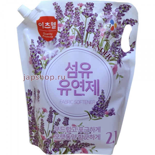 Ополаскиватели, Кондиционеры, 019367 Itswell Fabric Softner Lavender Кондиционер для белья, Лаванда, мягкая упаковка, 2100 гр