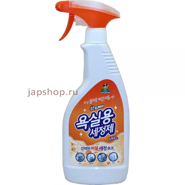 Для ванной, 006280 Foaming Cleaner Bath Чистящее средство для ванной, пенное, спрей, 650 мл