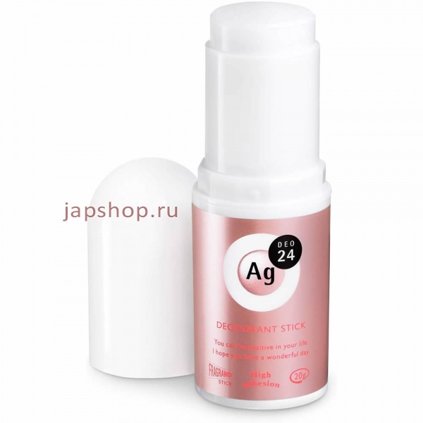 Дезодоранты, 446865 Shiseido Ag DEO24 Floral Bouquet Стик дезодорант антиперспирант с ионами серебра с лёгким цветочным ароматом, 20 гр