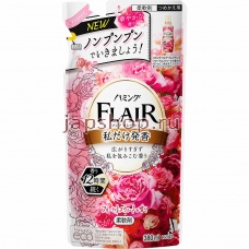 Ополаскиватели, Кондиционеры, 407436 KAO Flair Fragrance Floral Sweet Арома кондиционер для белья, сладкий цветочно фруктовый аромат, мягкая упаковка, 380 мл