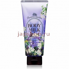 Уход за телом, 387834 Precious Garden Body Milk Relaxing Flower Молочко для тела питательное и увлажняющее, на основе растительных масел, аромат лаванды и жасмина, 200 гр