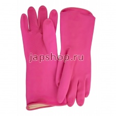 Хозяйственные товары, 465356 Rubber Glove S Перчатки латексные хозяйственные удлиненные, с манжетой, размер S, 31 см х 20 см