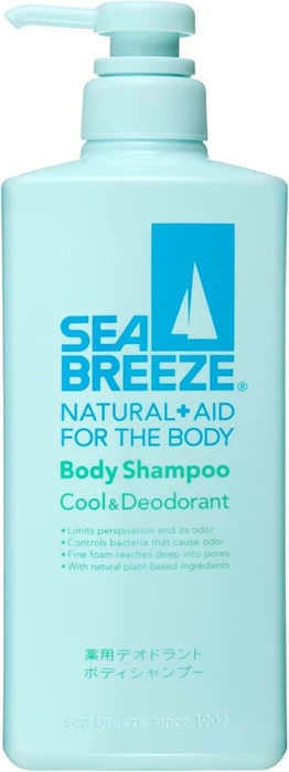 Sea Breeze Body Shampoo Cool & Deodorant Шампунь для тела с охлаждающим и дезодорирующим эффектом 600мл 866113