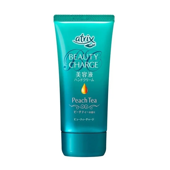 KAO Atrix Beauty Charge Peach Tea Крем для рук с косметической эссенцией  с ароматом персикового чая 80г 272102