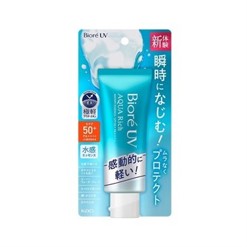 447647 KAO Biore UV Aqua Rich Watery Essence Водостойкая солнцезащитная эссенция для лица и тела SPF50+ /PA++++, с гиалуроновой кислотой, 70г 447647 - фото 1096