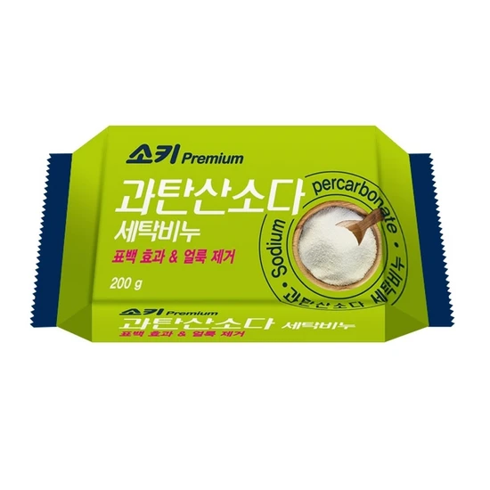 Mukunghwa Premium Sodium Percarbonat Премиальное отбеливающее и пятновыводящее хозяйственное мыло 200 г 401319