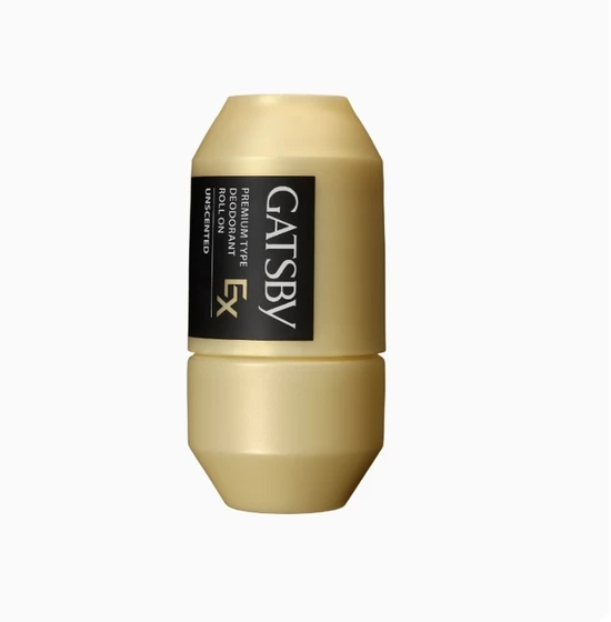 Mandom Gatsby EX Premium Deodorant Мужской дезодорант-антиперспирант роликовый антибактериальный без аромата 60мл 127836