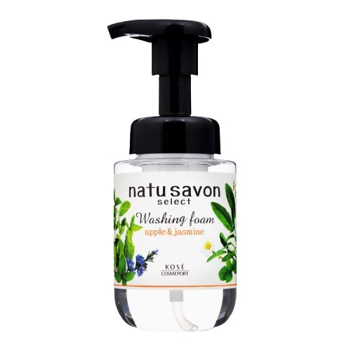 Kose Cosmeport Softymo Natu Savon Washing Foam Увлажняющая пенка для умывания, с ароматом яблока и жасмина, 180мл 387575