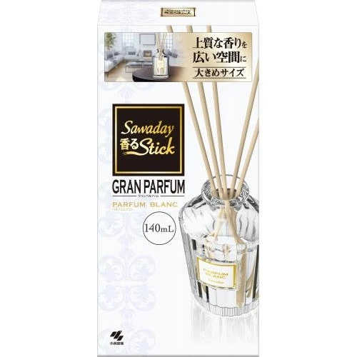 Kobayashi Kobayashi Gran Parfum Blanc  Ароматический диффузор для дома с палочками 140мл 058039