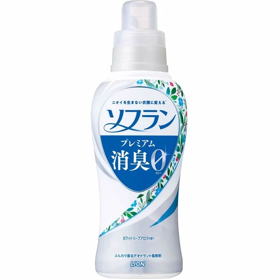 Lion Soflan Premium White Herb Aroma Кондиционер для белья с ароматом цветущего луга 550мл 320340