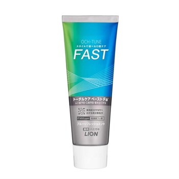 362913 LION Och-Tune Fast Лечебно-профилактическая зубная паста с освежающим мятным вкусом 130г 362913 - фото 1260