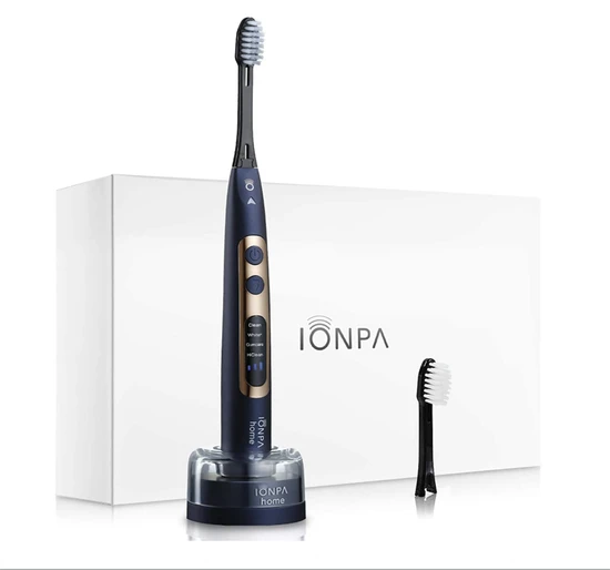 HD Ionpa Home Ультразвуковая ионная электрическая зубная щётка  (зарядная станция, 3 сменные головки cредняй жёсткости) 147504
