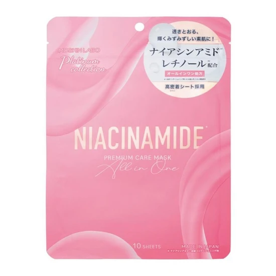 MDSkin Labo Niacinamide Premium Маска для лица тканевая с ниацинамидом 10шт 879079