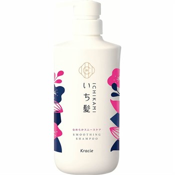 722416 KRACIE Ichikami Smooth Care Shampoo Шампунь для поврежденных волос 480мл 722416 - фото 133