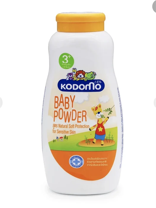 Lion Kodomo Baby Powder Детская присыпка против раздражения для чувствительной кожи 160г 013605