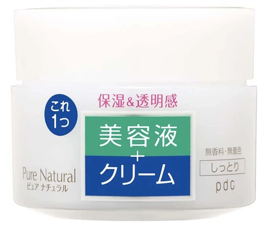 PDC Pure Natural Cream Essence Moist Увлажняющий крем с морским коллагеном и гиалуроновой кислотой 100г 102740