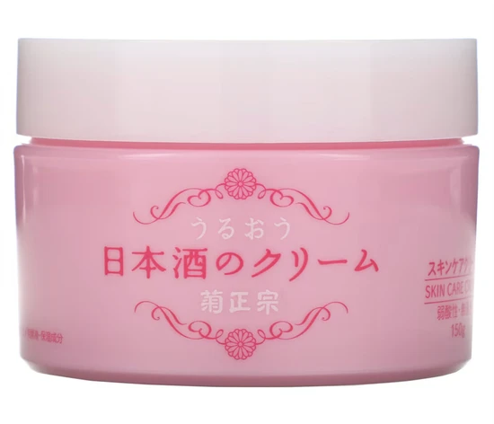 Kiku-Masamune Sake Cream Увлажняющий крем для ухода за кожей на основе саке, 150г 800912