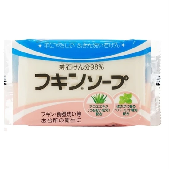 240435 KAN Fukin Soap Кухонное хозяйственное мыло (с мятой), кусок 135 г 240435