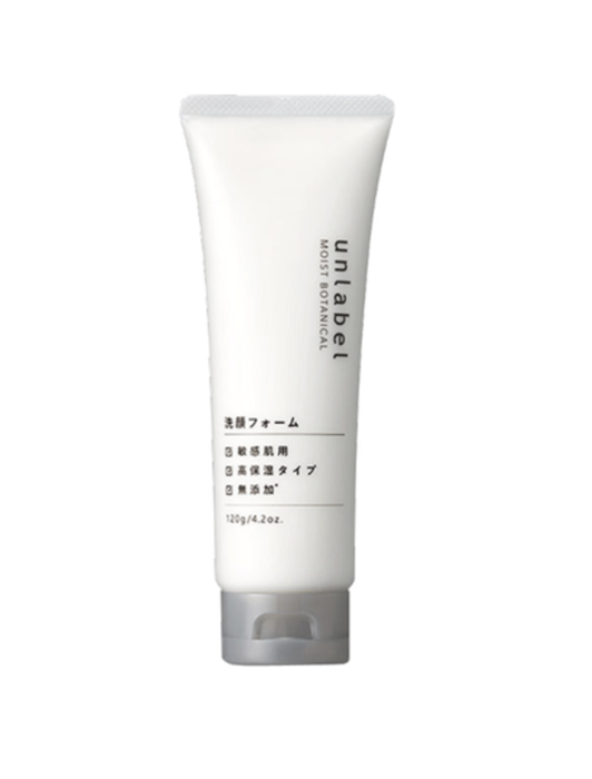 880852 UNLABEL LAB Moist Botanical Facial Foam Увлажняющая и очищающая пенка для лица на растительной основе 120г 880852 - фото 1545