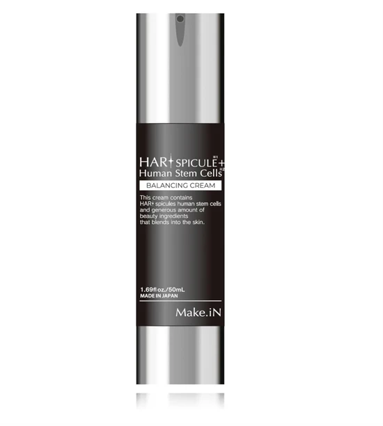 132324 EVLISS Make.in HARI Spicule + Human Stem Cells Balancing Cream Балансирующий крем для ухода за лицом на основе морской спикулы с коллагеном и гиалуроновой кислотой 50мл 132324
