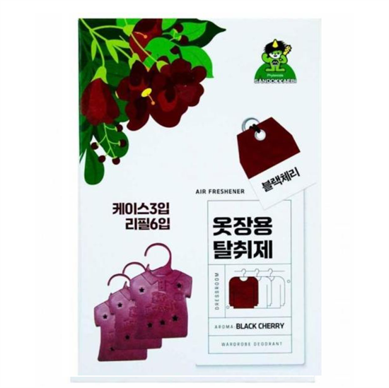 007232 SDK Средство против запаха для шкафов (подвесной, аромат черешни) 4 мл х 6 шт 007232