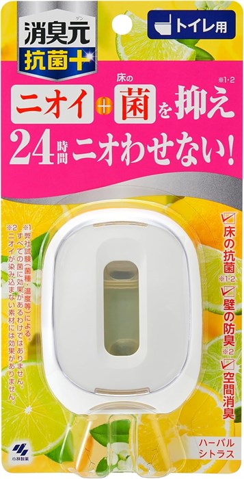 046067 KOB Shoshugen for Toilet Antibacterial Plus Жидкий дезодорант  для туалета  аромат цитрусов и трав 5,8 мл 046067