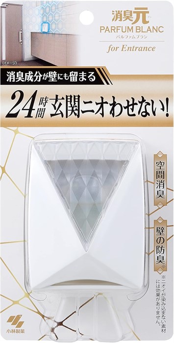 085776 KOB Oheyano Shoshugen Parfum Blanc Жидкий дезодорант для прихожей  аромат цветочного букета 6 мл 085776