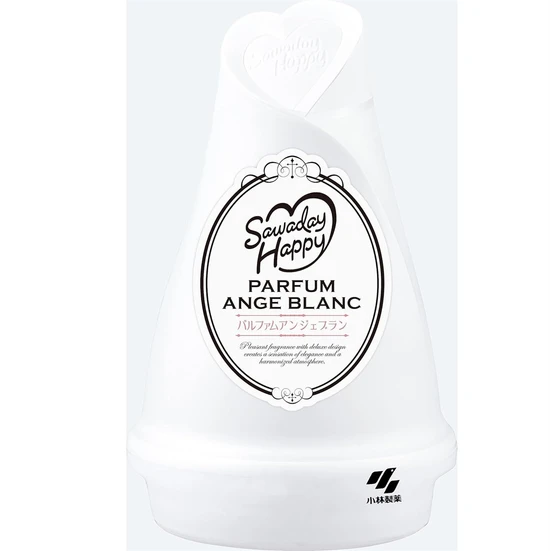 KOBAYASHI Sawaday Happy Parfum Ange Blanc Освежитель воздуха для комнаты гелевый 120 г 088272