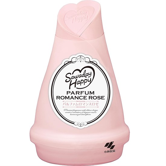 KOBAYASHI Sawaday Happy Parfum Romance Rose Освежитель воздуха для комнаты гелевый 120 г 088296