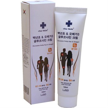 282822 Juno Perennial Herb&Omega Glucosamine Cream Крем от болей в мышцах 150г 282822 - фото 164