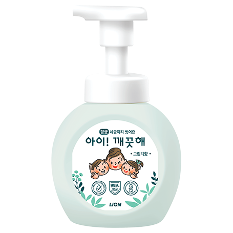 631125 Lion Foaming Hand Soap Мыло-пенка для рук зелёный чай 250мл 631125