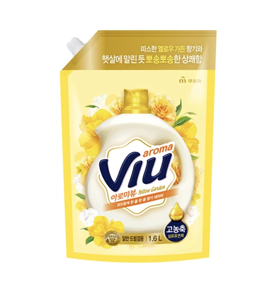 604673 MKH Aroma VIU Кондиционер для белья  Солнечный сад  суперконцентрат 1,6 л 604673