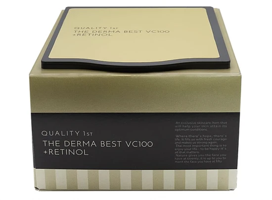 461610 QUALITY FIRST The Derma Best VC100 + Retinol Тканевая маска для лица омолаживающая с производными витамина С и ретинолом 20шт 461610