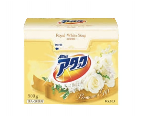 017211 KAO Attack Royal Soap Стиральный порошок лимитированная коллекция 900г 017211