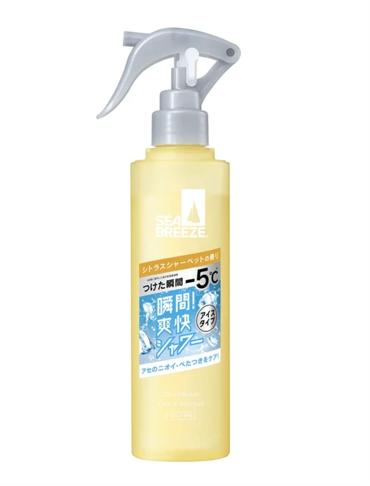 SEA BREEZE Deo & Water Deodorant Spray Дезодорант-спрей с ароматом цитрусового щербета и эффектом охлаждения 145мл 495327