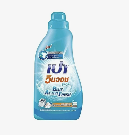 LION PAO Win Wash Blue Active Fresh Гель для стирки Океанская свежесть 850 мл 035645
