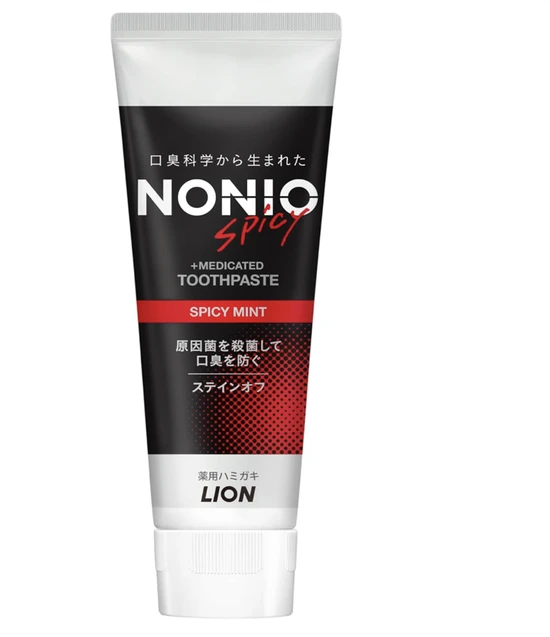 300496 LION Nonio Clear Spicy Mint Зубная паста комплексного действия с ароматом мяты и пряностей 130г 300496