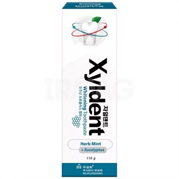 903004 Xyldent Отбеливающая зубная паста гелевая )травы и эвкалипт) 110г 903004 - фото 372