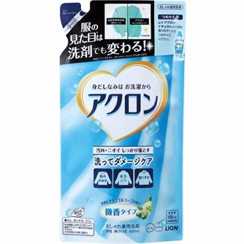 274926 LION Acron Natural Soap Жидкое средство для стирки деликатных тканей м/у 400мл 274926 - фото 449