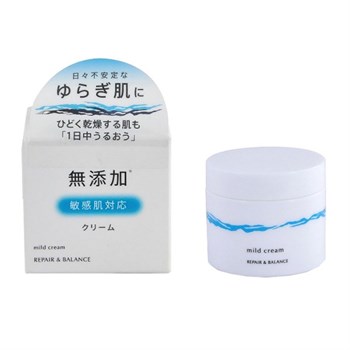 297021 MEISHOKU Repair&Balance Mild Cream Увлажняющий крем для чувствительной кожи лица с экстрактом моринги и центеллы азиатской, с ароматом трав и цитрусовых, 45г 297021 - фото 485