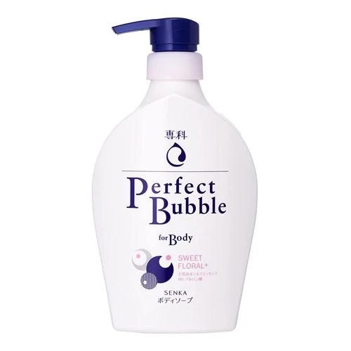 Finetoday Senka Perfect Bubble for Body Дезодорирующее жидкое мыло для тела, со сладким цветочным ароматом, 500мл 443758