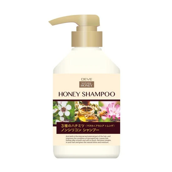 Kumano Yushi Deve 3 Honey Шампунь для волос 450мл 039056
