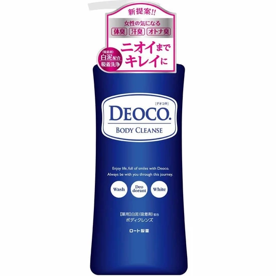 Rohto Deoco Body Cleanse Жидкое мыло для тела 350мл 157679