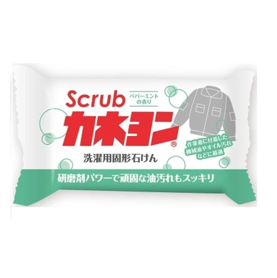 Kaneyo Scrub Kaneyon Хозяйственное мыло для удаления масляных пятен 110г 240459