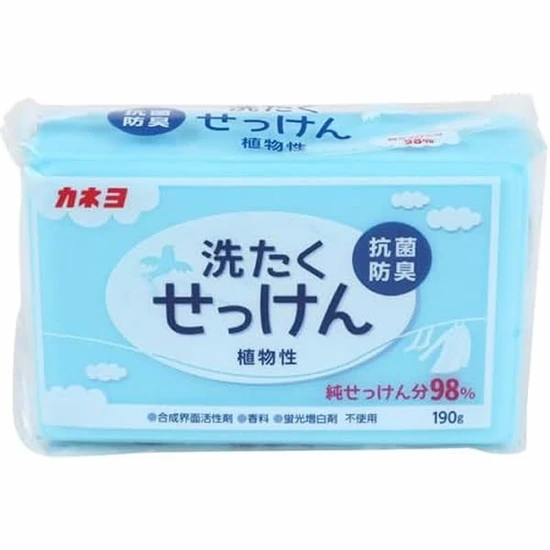 Kaneyo Laundry Soap Хозяйственное мыло для стойких загрязнений 190г 240428