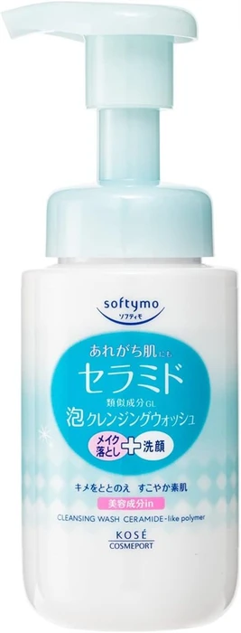 Пенка Kose Cosmeport Softymo Пенка для умывания и удаления макияжа с церамидоподобными компонентами 200мл 539752