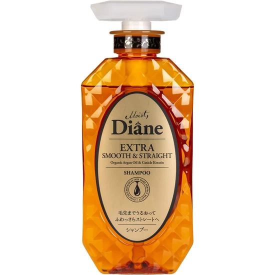 Moist Diane Perfect Beauty Extra Smooth & Straight Shampoo Шампунь кератиновый Гладкость 450мл 224880