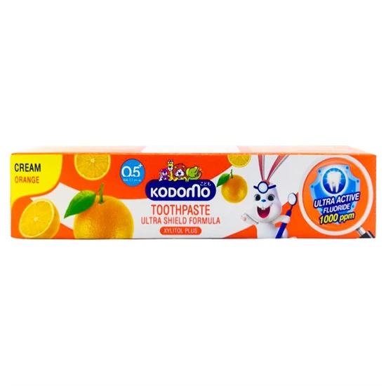 Lion Kodomo Зубная паста для детей с 6 месяцев апельсина 65г 015289